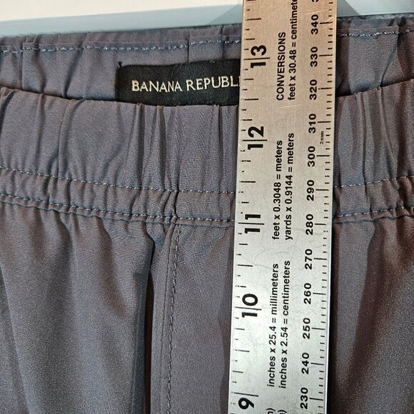 Banana Republic Mens L Gray Jogger Pants Drawstring Athleisure Gorpcore Lounge - Picture 5 of 14